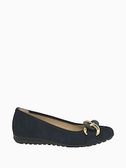 Gabor Sabia Suede Ballerina Shoes - Image 1 of 5