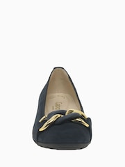 Gabor Sabia Suede Ballerina Shoes - Image 4 of 5