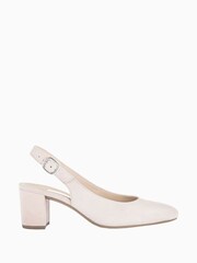 Gabor Nude Helmsdale Suede Slingback Shoes - Image 1 of 5