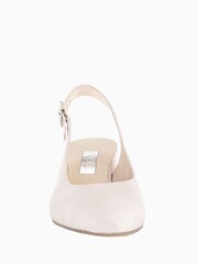 Gabor Nude Helmsdale Suede Slingback Shoes - Image 4 of 5