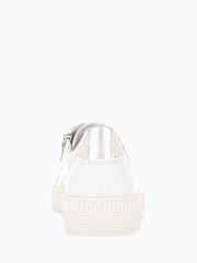 Gabor Cream Wemo Leather Trainers - Image 5 of 5