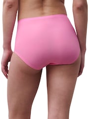 Chantelle Pink Soft Stretch High Waisted Seamless One Size Briefs - Image 2 of 3