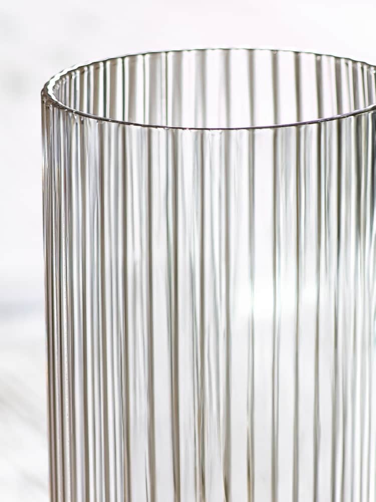 Clear Hollis Set of 4 Tall Tumbler Glasses - Image 3 of 4