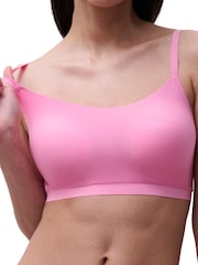 Chantelle Pink Soft Stretch Seamless Padded Bralette Bra - Image 3 of 5
