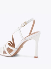 Carvela White Paparazza Heel Sandals - Image 3 of 4