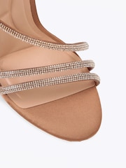 Carvela Brown Spiral 105 Sandals - Image 4 of 4