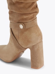 Carvela Brown Jackpot Slouch Knee Boots - Image 4 of 5