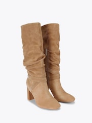 Carvela Brown Jackpot Slouch Knee Boots - Image 5 of 5