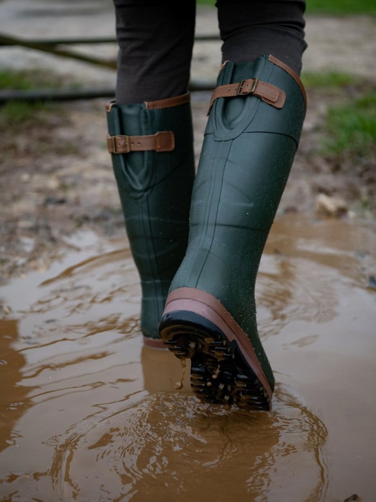 Toggi Green Barnesdale Wellington Boots - Image 2 of 6
