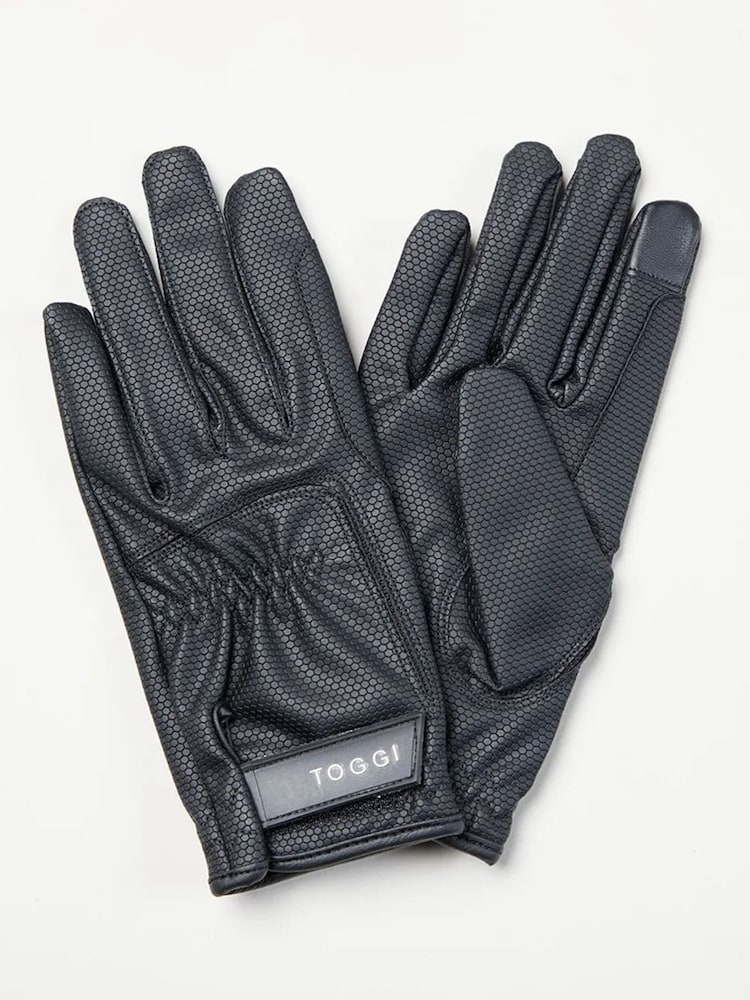 Toggi Black Stoneleigh Riding Gloves - Image 1 of 1