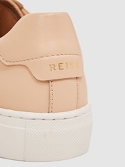حذاء رياضي جلد برباط علوي Finley من Reiss - Image 5 of 5