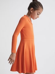 Vestido de punto ajustado con de vuelo Clare de Reiss - Imagen 1 de 7