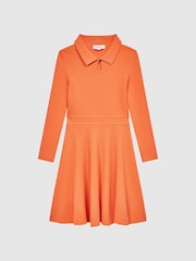 Vestido de punto ajustado con de vuelo Clare de Reiss - Imagen 2 de 7