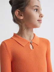 Vestido de punto ajustado con de vuelo Clare de Reiss - Imagen 4 de 7