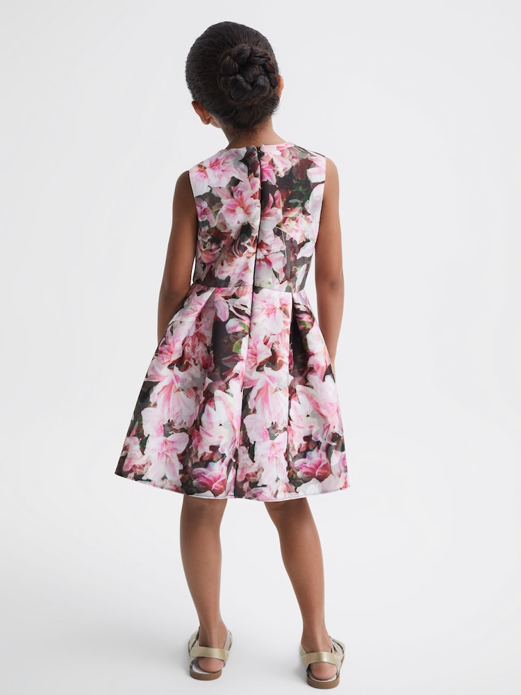 Robe Reiss Emily en néoprène à fleurs imprimées - Image 5 of 6