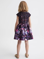 Reiss Serafina Scuba Floral Printed Dress - Image 5 of 5