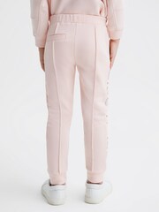 Reiss Soft Pink Maria Junior Sequin Joggers - Image 5 of 6