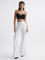Reiss Millie Lace Nilkkapituiset housut Korsetti - Kuva 3 / 7
