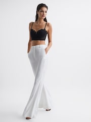 Reiss Millie Lace Nilkkapituiset housut Korsetti - Kuva 6 / 7
