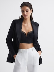 Reiss Millie Lace Nilkkapituiset housut Korsetti - Kuva 7 / 7