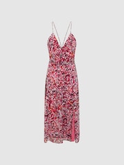 Reiss Pippa Geblümtes Midikleid - Bild 2 von 6
