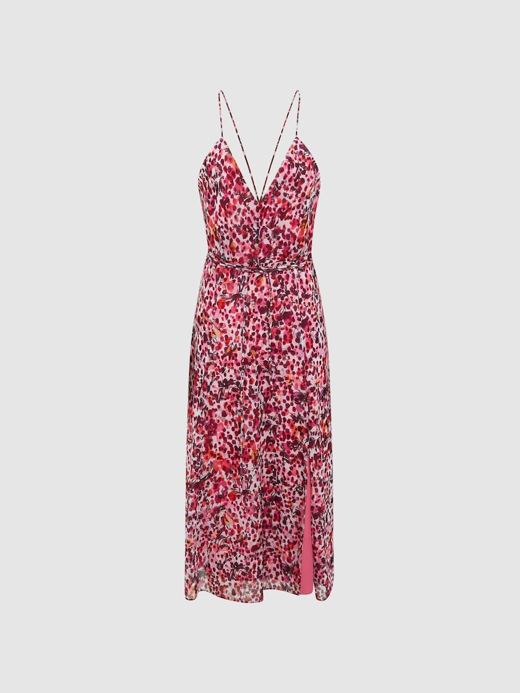 Reiss Pippa Geblümtes Midikleid - Bild 2 von 6 Reiss Pippa Geblümtes Midikleid - Bild 2 von 6