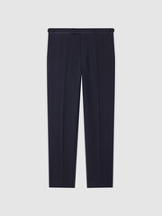 Reiss Navy Hope Modern Fit Travel Trousers - Image 2 of 6