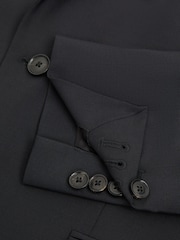 Reiss Black Hope Modern Fit Travel Blazer - Image 6 of 7