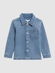 Reiss Light Blue Colorado 4-9 yrs Denim Jacket - Image 2 of 7