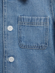 Reiss Light Blue Colorado 4-9 yrs Denim Jacket - Image 7 of 7