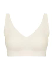 bej - Chantelle Soft Stretch Power Plunge Simsiz Dəstək Büsthalter - 5şəkildən 5 şəkil