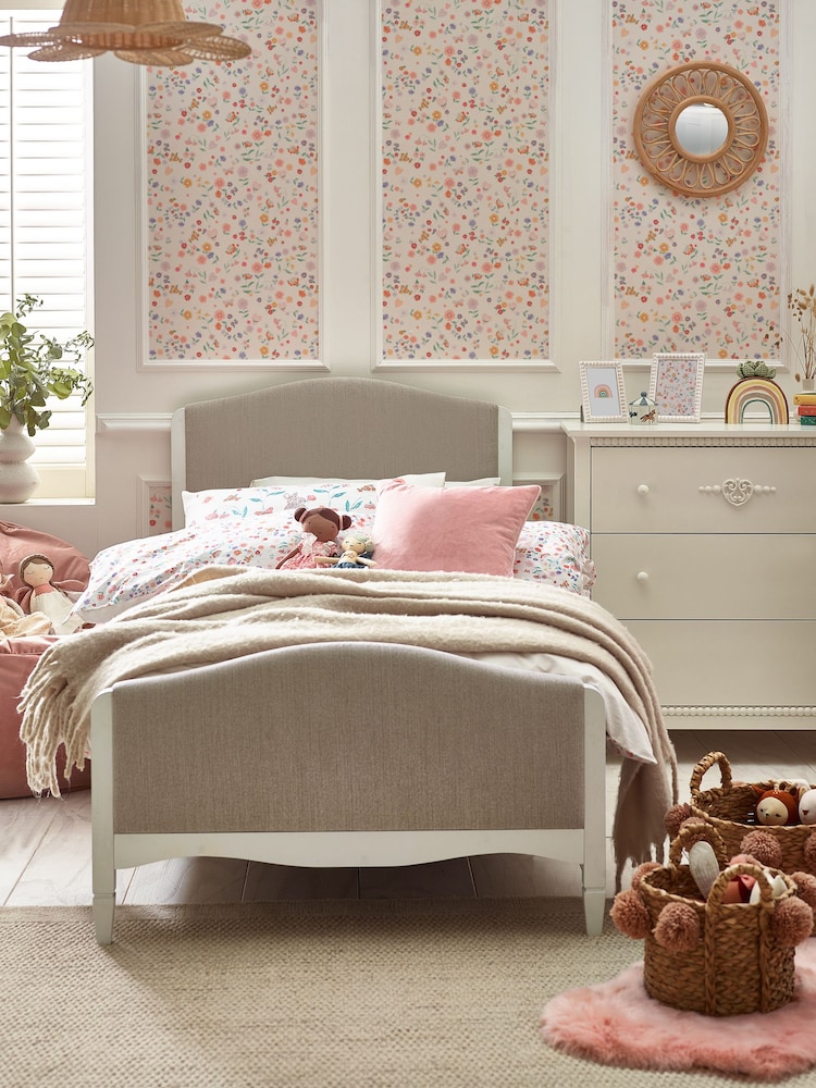 Contemporary Blend Light Natural Josie Junior Kids Bed Frame - Image 1 of 9