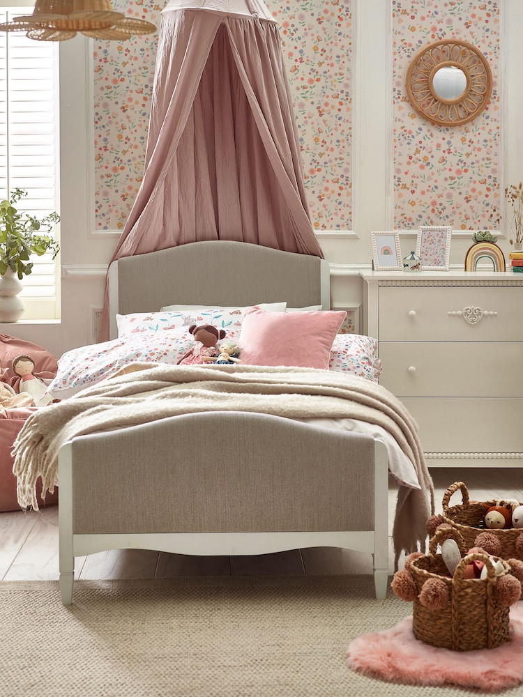 Contemporary Blend Light Natural Josie Junior Kids Bed Frame - Image 2 of 9
