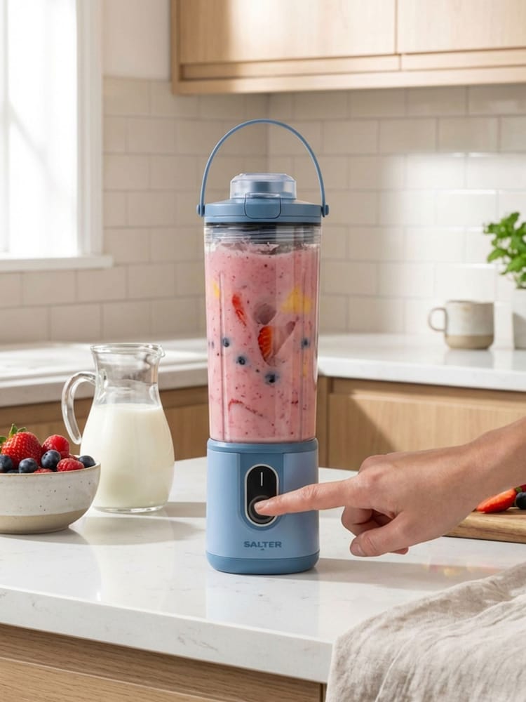 Salter Blue Actiboost Portable Blender - Image 1 of 4