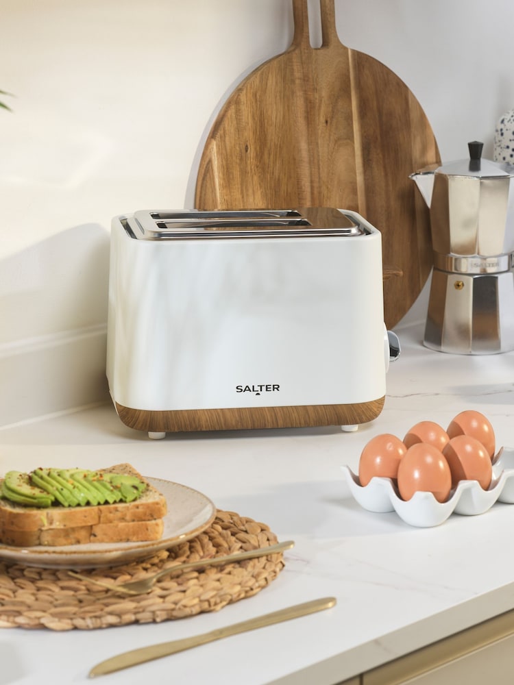 Salter White Toronto 2-Slice Toaster - Image 1 of 4