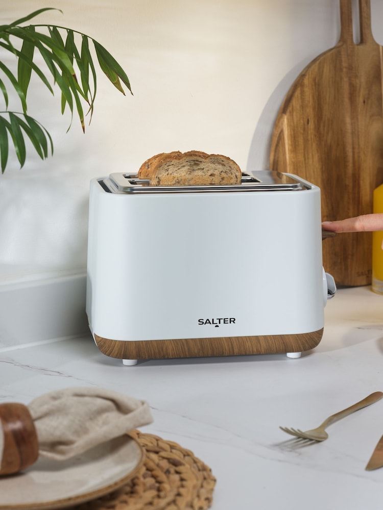Salter White Toronto 2-Slice Toaster - Image 2 of 4