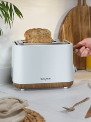 Salter White Toronto 2-Slice Toaster - Image 3 of 4