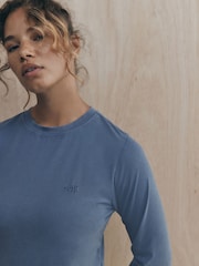 self. Blue Soft Touch Long Sleeve Pyjamas - Image 5 of 5