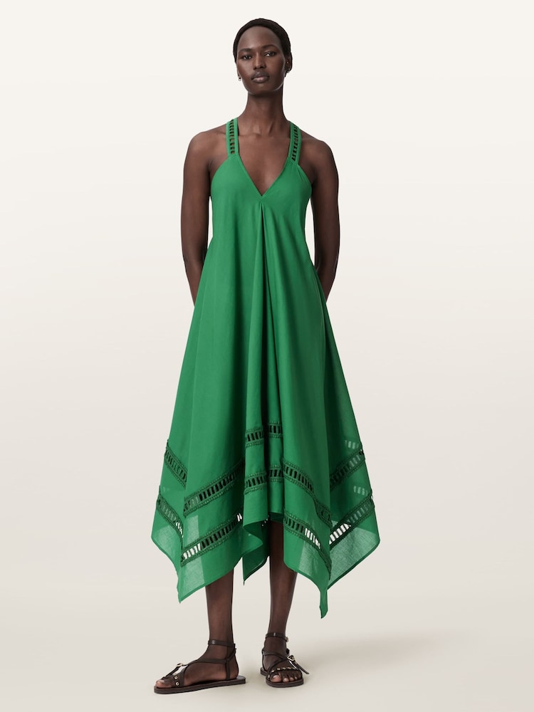 AllSaints Green Lil Dress - Image 1 of 7
