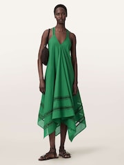 AllSaints Green Lil Dress - Image 5 of 7