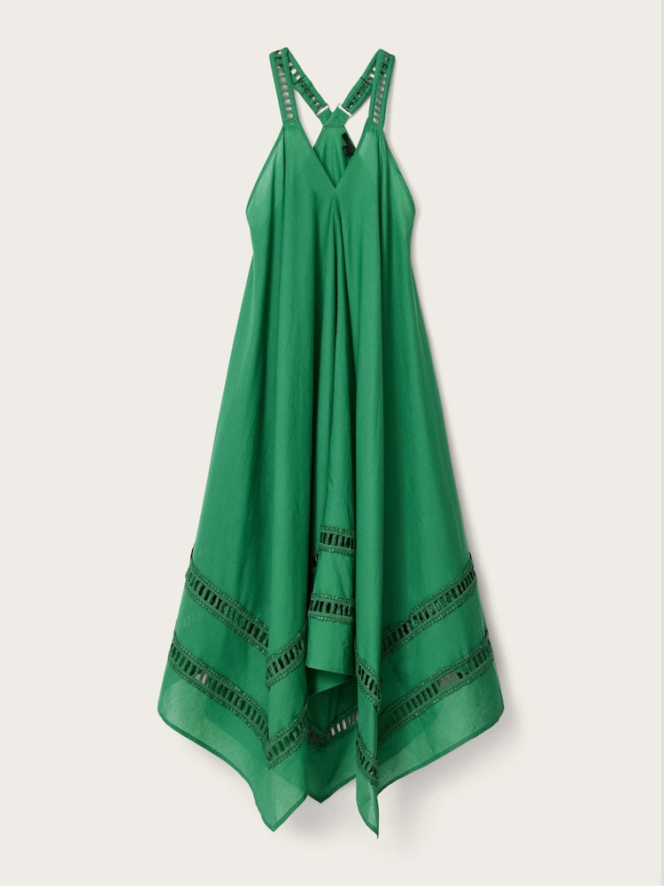AllSaints Green Lil Dress - Image 7 of 7