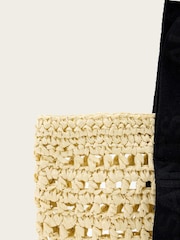 AllSaints Green Celayne Paper Mesh Bag - Image 5 of 7