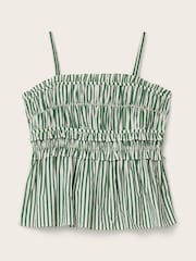 AllSaints Green Kali Top - Image 7 of 7