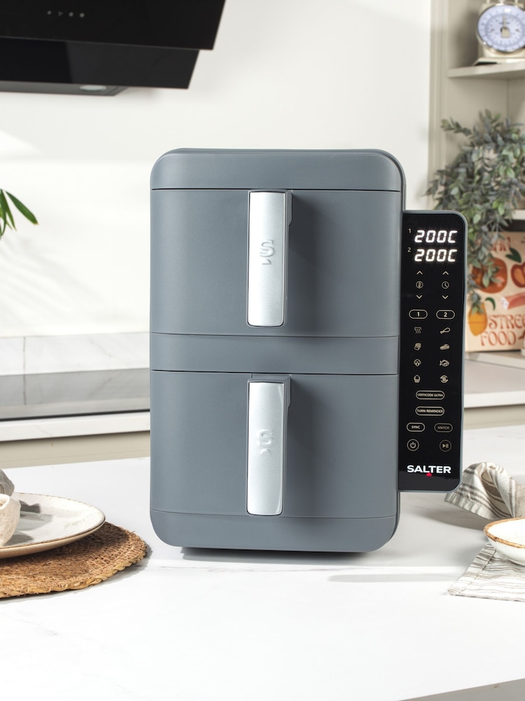 Salter Grey Stackable Air Fryer - Image 6 of 6