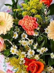 Cath Kidston Summer Peach Bouquet in Floral Giftbag - Image 2 of 4