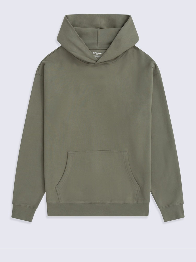 Animal Green Icon Drop Shoulder Hoodie - Image 1 of 4 Animal Green Icon Drop Shoulder Hoodie - Image 1 of 4