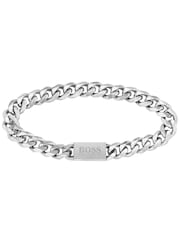 BOSS Silver Jewellery Gents  Chain Link Bracelet - Image 1 of 5