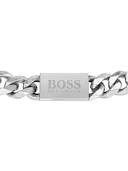 BOSS Silver Jewellery Gents  Chain Link Bracelet - Image 2 of 5