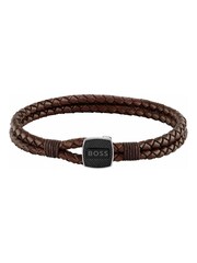 BOSS Brown Jewellery Gents Seal Bracelet - Image 1 of 2