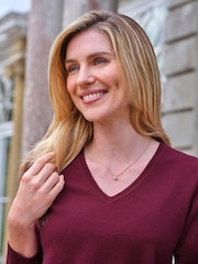 Pure Collection Cashmere V-Neck Sweater - Image 3 of 3